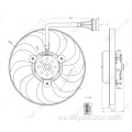 Ventilador de refrigeración del radiador para A3 TT VW GOLF